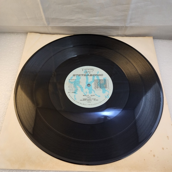 1988 Stetsasonic Sally DBC Let The Music Play Vinyl Record Lp Tommy Boy Music - Picture 7 of 10